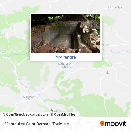 Montoulieu-Saint-Bernard plan