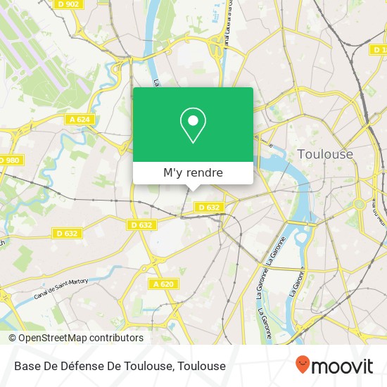 Base De Défense De Toulouse plan