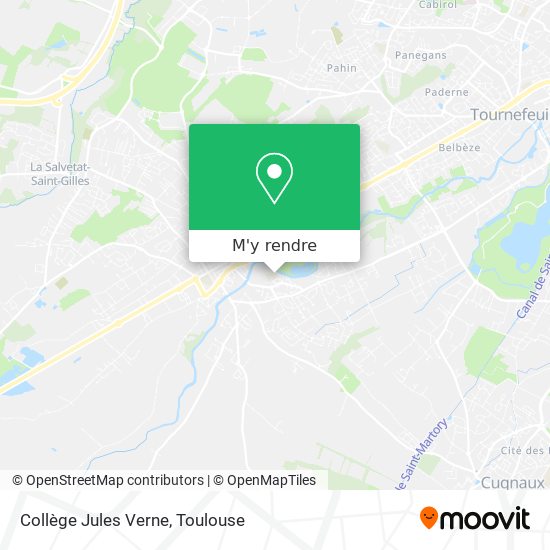 Collège Jules Verne plan