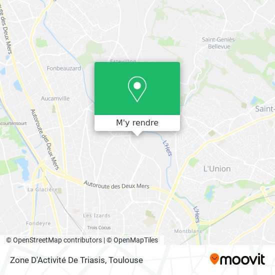 Zone D'Activité De Triasis plan