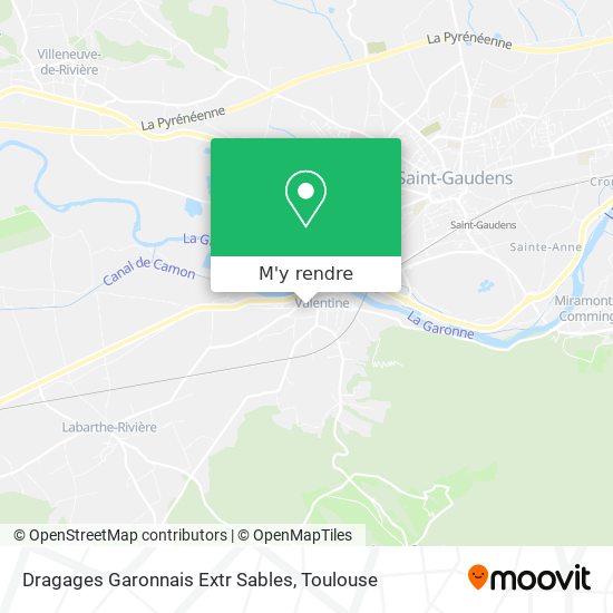 Dragages Garonnais Extr Sables plan