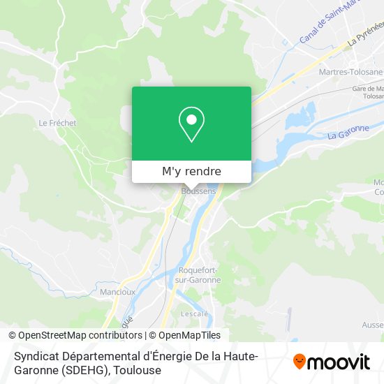 Syndicat Départemental d'Énergie De la Haute-Garonne (SDEHG) plan