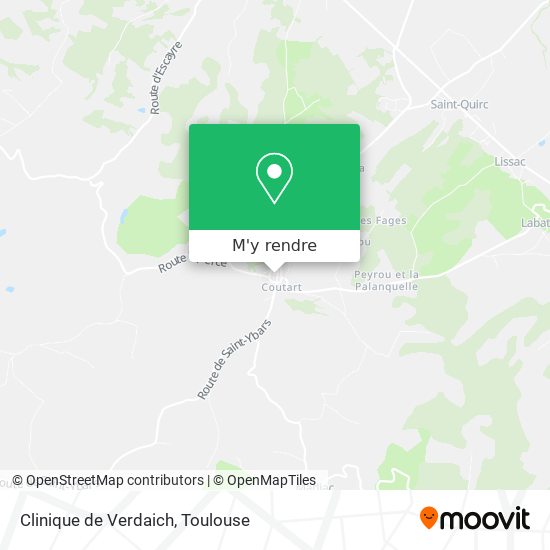 Clinique de Verdaich plan