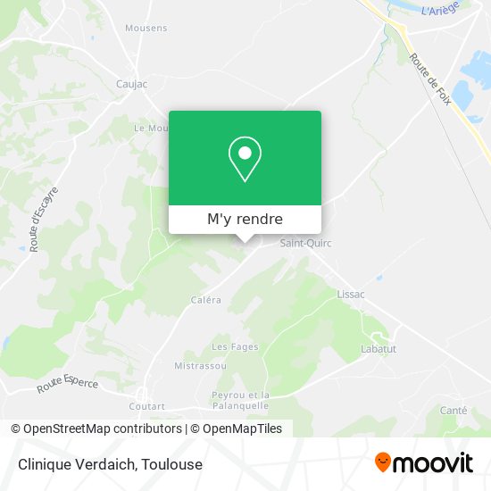 Clinique Verdaich plan