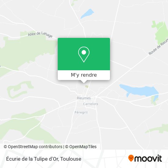 Écurie de la Tulipe d'Or plan