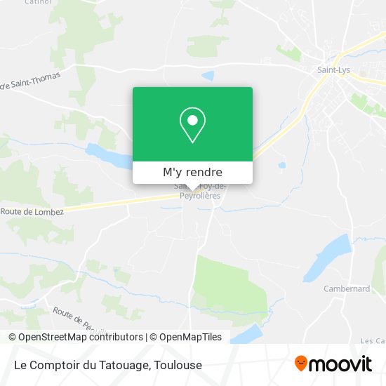 Le Comptoir du Tatouage plan