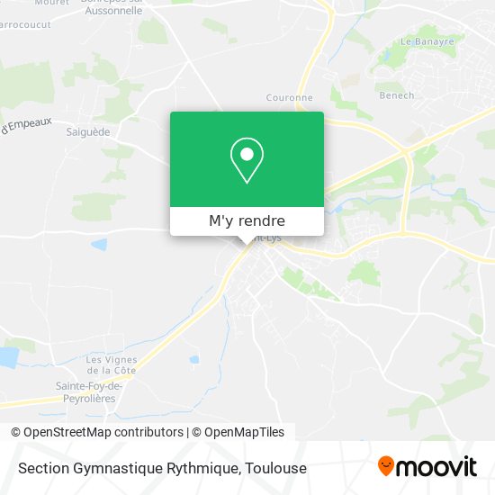 Section Gymnastique Rythmique plan