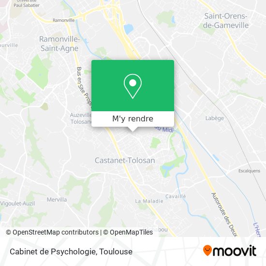 Cabinet de Psychologie plan