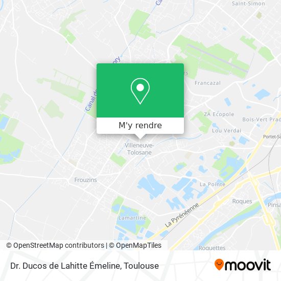 Dr. Ducos de Lahitte Émeline plan