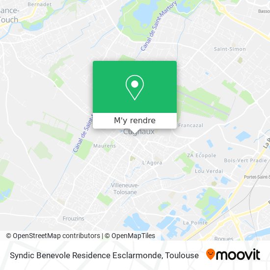 Syndic Benevole Residence Esclarmonde plan