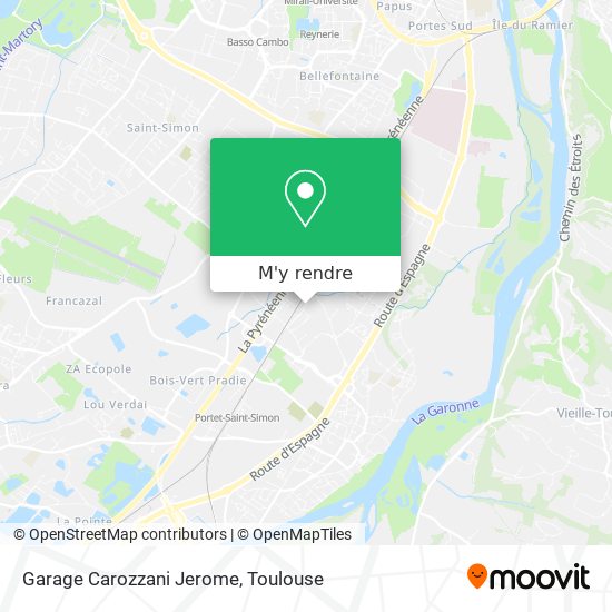 Garage Carozzani Jerome plan