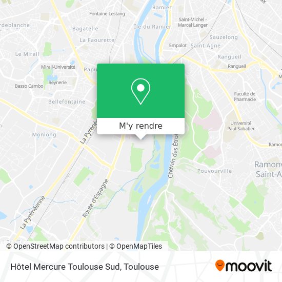 Hôtel Mercure Toulouse Sud plan