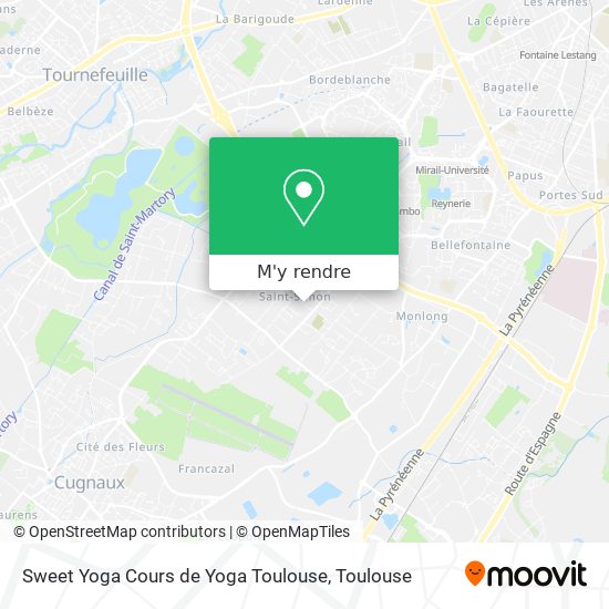 Sweet Yoga Cours de Yoga Toulouse plan