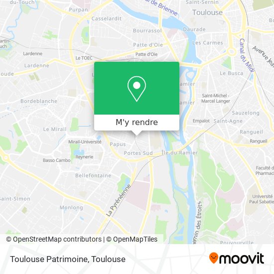 Toulouse Patrimoine plan