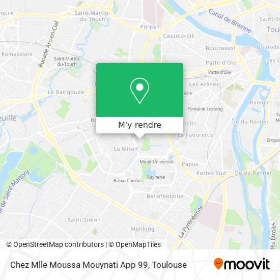 Chez Mlle Moussa Mouynati App 99 plan