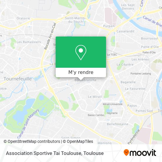 Association Sportive Tai Toulouse plan