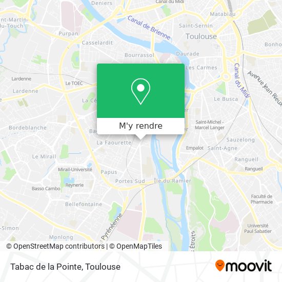 Tabac de la Pointe plan