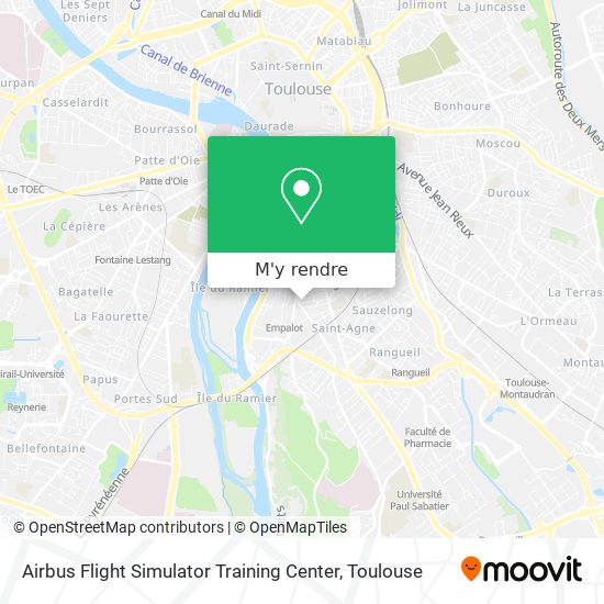 Airbus Flight Simulator Training Center plan