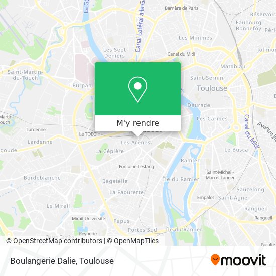 Boulangerie Dalie plan