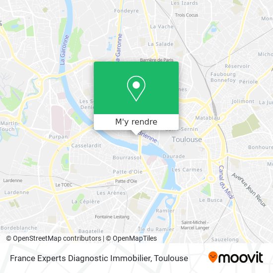 France Experts Diagnostic Immobilier plan