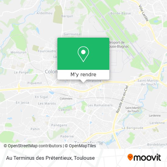 Au Terminus des Prétentieux plan