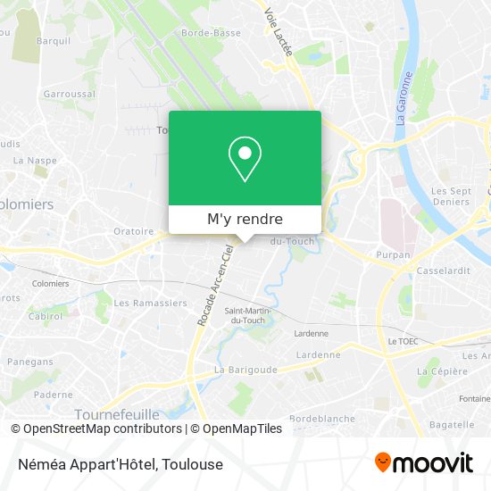 Néméa Appart'Hôtel plan
