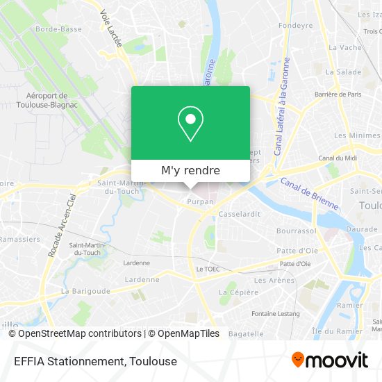 EFFIA Stationnement plan