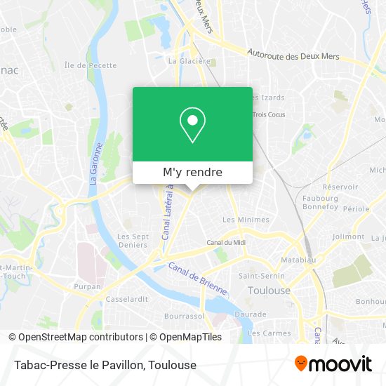 Tabac-Presse le Pavillon plan