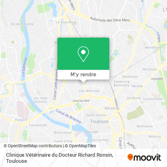 Clinique Vétérinaire du Docteur Richard Ronsin plan