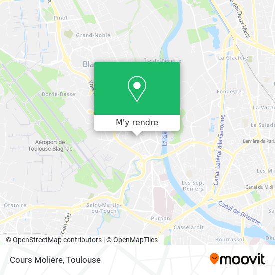 Cours Molière plan