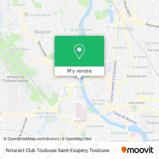 Rotaract Club Toulouse Saint-Exupéry plan