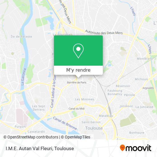 I.M.E. Autan Val Fleuri plan