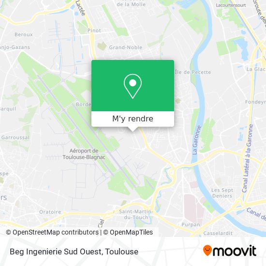 Beg Ingenierie Sud Ouest plan