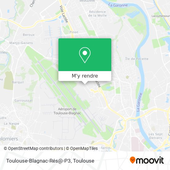 Toulouse-Blagnac-Rés@-P3 plan