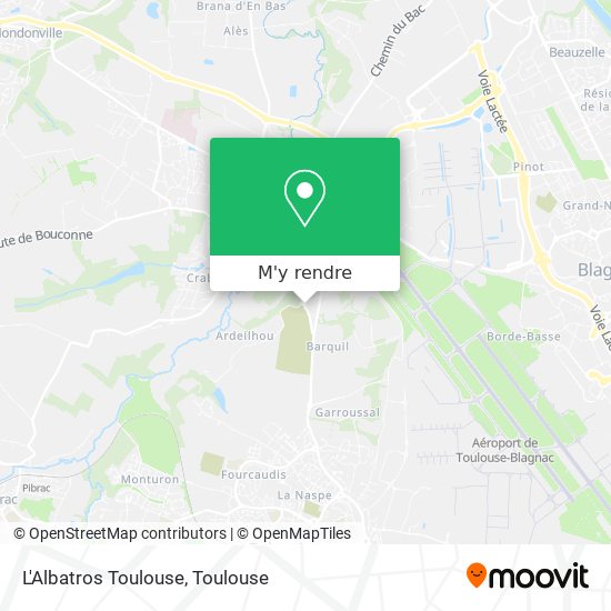 L'Albatros Toulouse plan