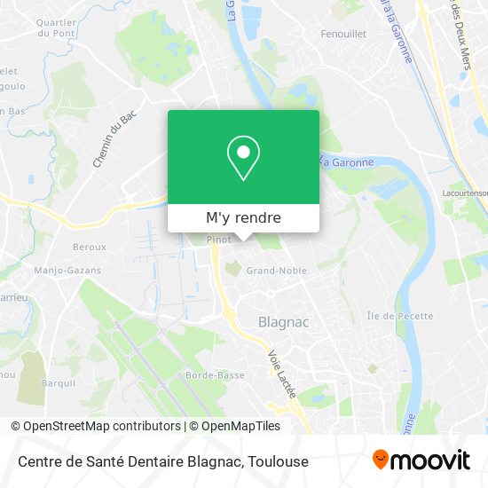 Centre de Santé Dentaire Blagnac plan
