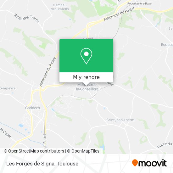 Les Forges de Signa plan