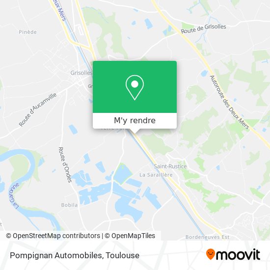 Pompignan Automobiles plan