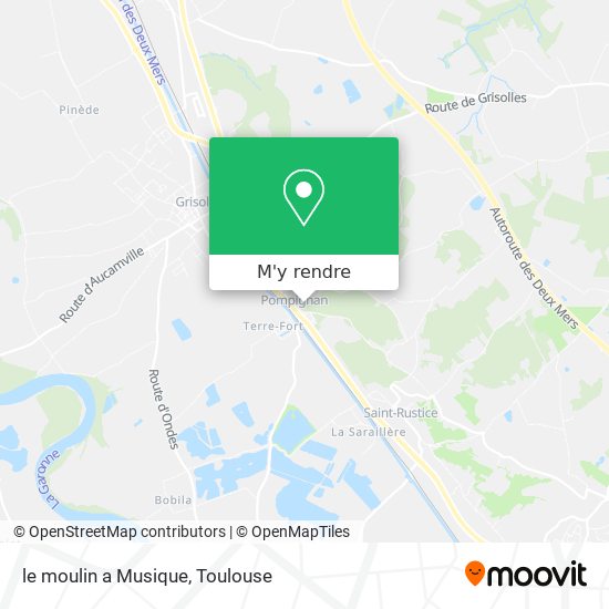 le moulin a Musique plan