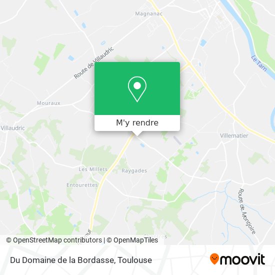 Du Domaine de la Bordasse plan