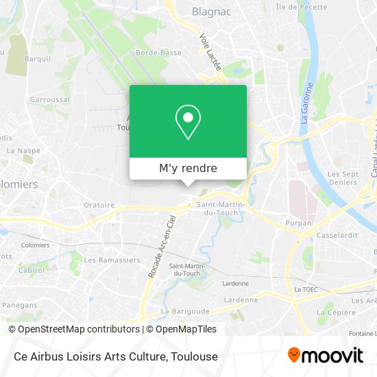 Ce Airbus Loisirs Arts Culture plan