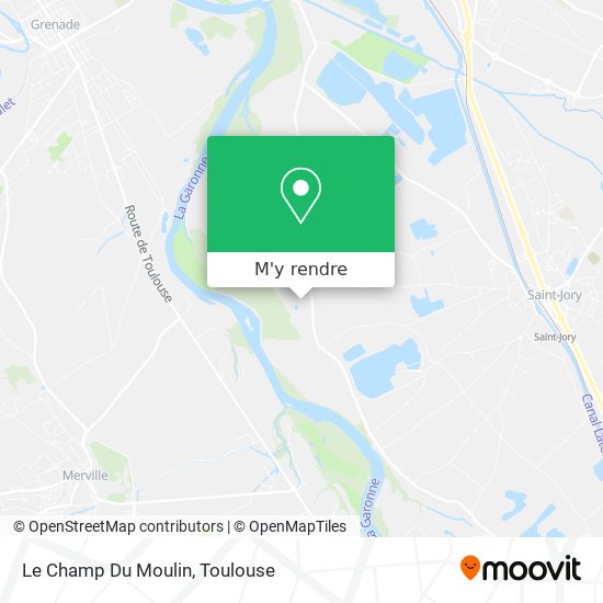 Le Champ Du Moulin plan