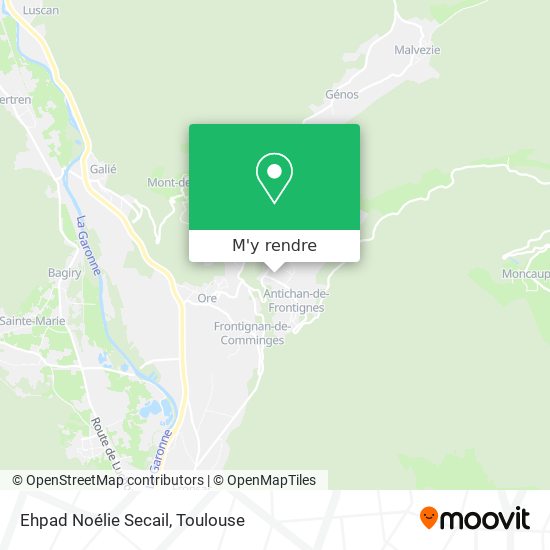 Ehpad Noélie Secail plan