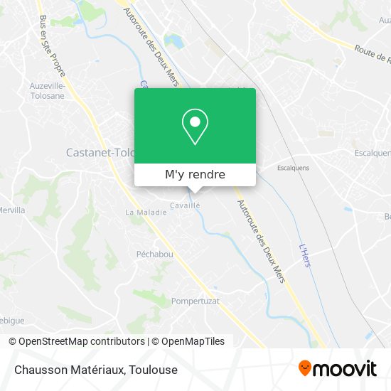 Chausson Matériaux plan