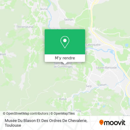 Musée Du Blason Et Des Ordres De Chevalerie plan