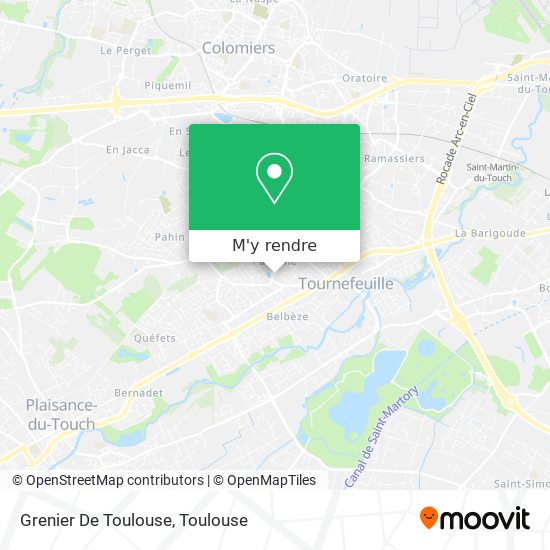 Grenier De Toulouse plan