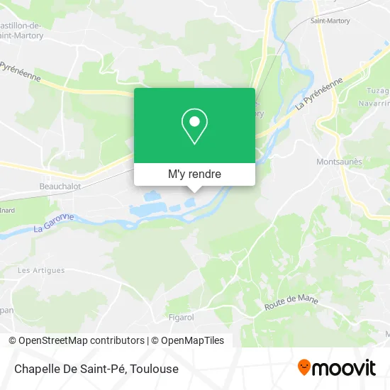 Chapelle De Saint-Pé plan