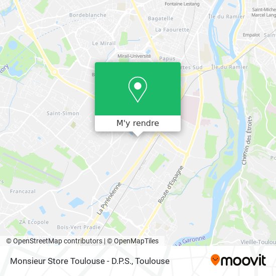 Monsieur Store Toulouse - D.P.S. plan