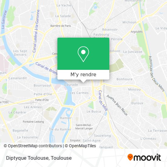 Diptyque Toulouse plan