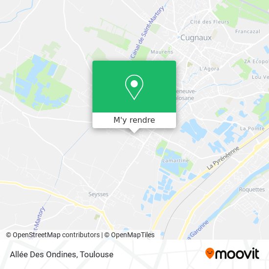 Allée Des Ondines plan